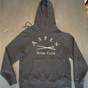 Stampd Black Aspen Sushi Club Hoodie USED